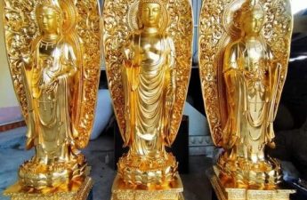 Tượng Phật - Tây Phương Tam Thánh