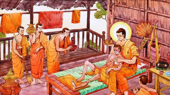 Bệnh dưới lăng kính Phật giáo