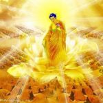 A Mi Đà Phật tỏa sáng