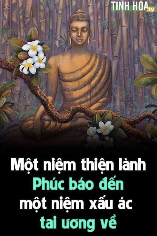 Một niệm thiện lành phúc báo đến một niệm xấu ác tai ương về