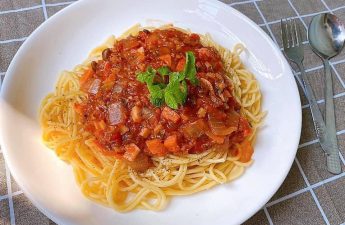 Mỳ spaghetti chay (mỳ Ý chay)