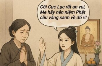 Cô gái chết đi sống lại khuyên mẹ niệm Phật cả gia đình bốn người đều Vãng Sanh Cực Lạc Tây Phương