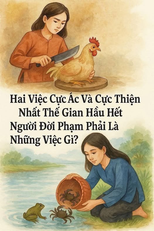 Hai việc cực ác và cực thiện nhất thế gian