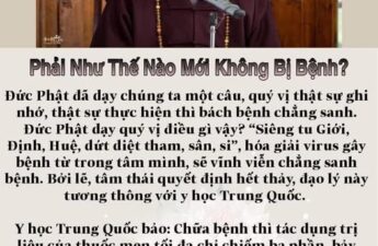 Phải như thế nào mới không bị bệnh - Ân sư Tịnh Không