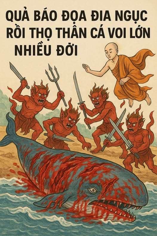 Quả báo Luân hồi của cá voi lớn