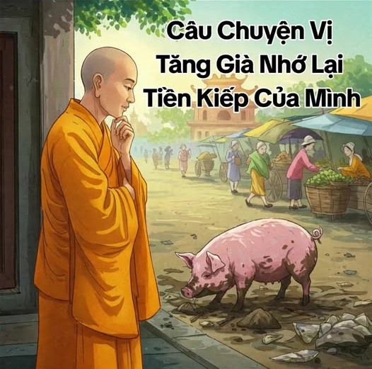 Vị tăng già nhớ lại tiền kiếp của mình